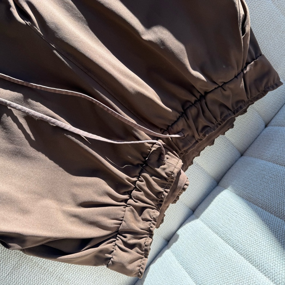 lululemon athletica brown joggers